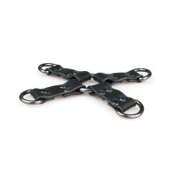 Easy Toys Faux Leather Hogtie - Black