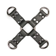 Hogtie de Cuero Sintético Easy Toys - Negro