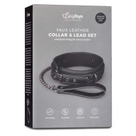 Easy Toys Bondage Collar and Leash for Ultimate Submission