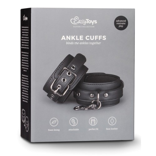 Adjustable Ankle Cuffs for Intense Bondage Play