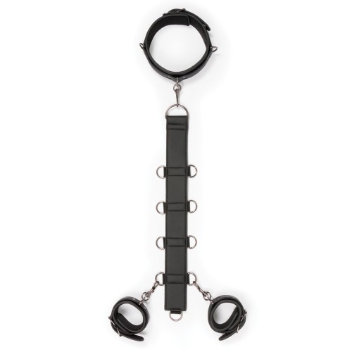 Easy Toys Neck To Wrist Restraint Set - Black