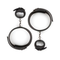 Thigh and Wrist Cuff Set for BDSM Play