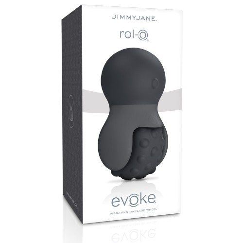 Jimmyjane Evoke Rol-o Vibrating Massage Wheel Black