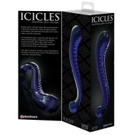 Icicles Hand Blown Glass G-Spot Dildo for Luxurious Pleasure