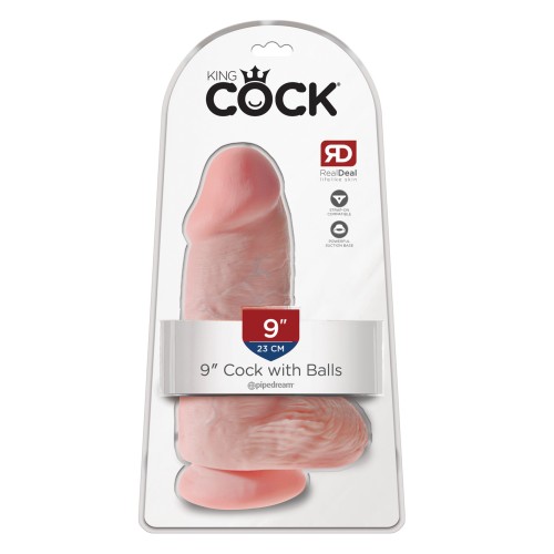 King Cock 9 Chubby Dildo for Realistic Pleasure