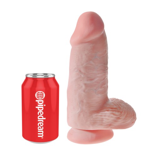 King Cock 9 Chubby Dildo for Realistic Pleasure