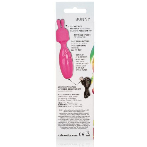 Conejito Mini Vibrador Rosa