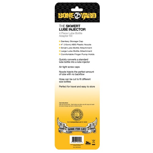 Boneyard Skwert Lube Injector - Perfect Lubricant Delivery