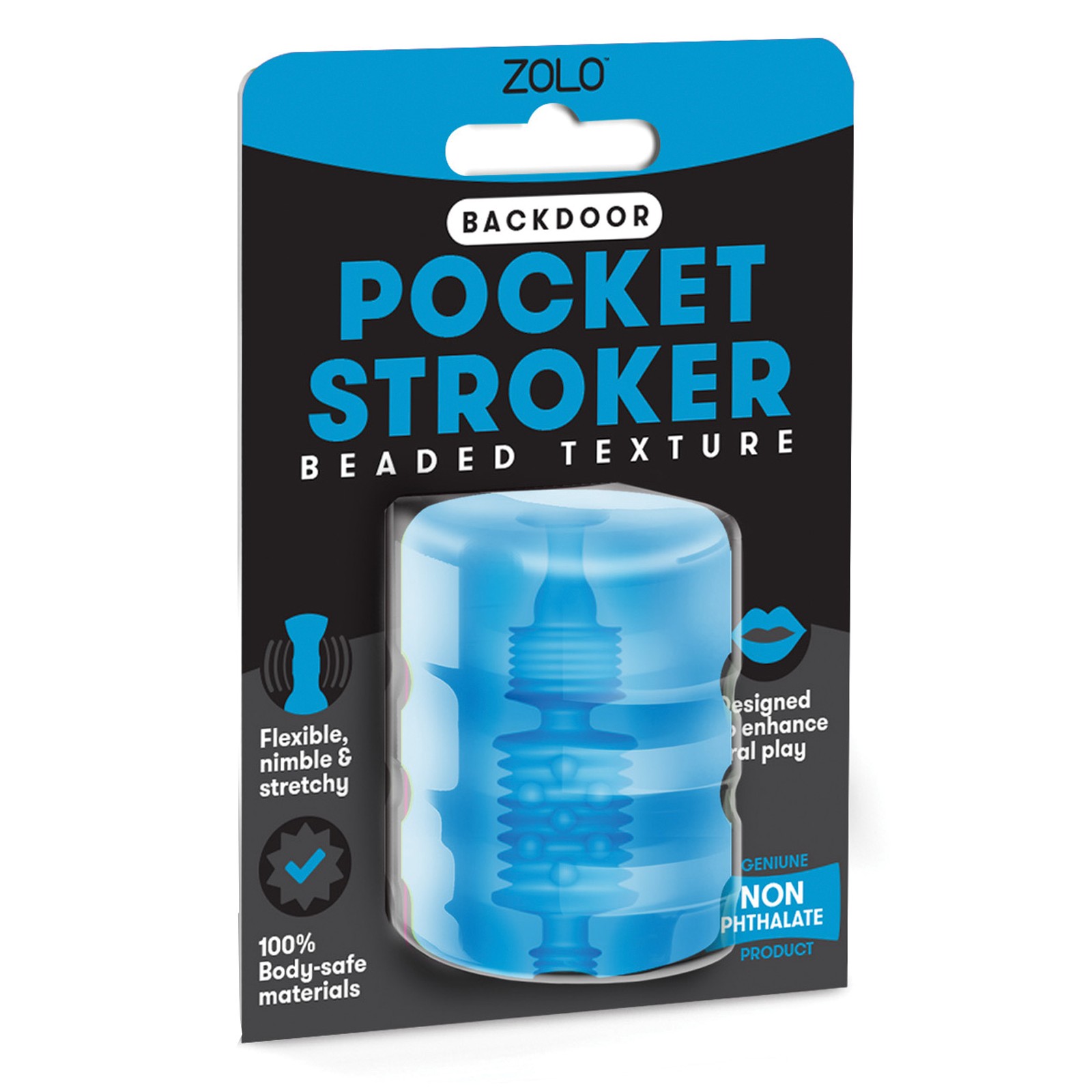 ZOLO Stroker Pocket para Espalda