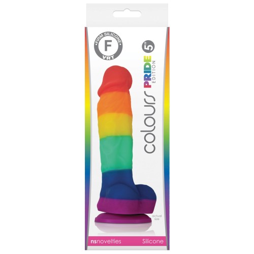 Dildo Succionador de 5 Pulgadas Edición Pride