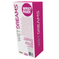 Wet Dreams Wrist Rider Finger Play Sleeve with Wrist Strap Blue