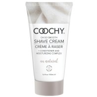 COOCHY Crema de Afeitar Sin Irritaciones 3.4 oz Au Natural