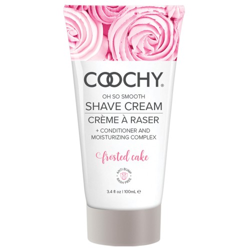 COOCHY Rash Free Shave Cream - 3.4 oz Frosted Cake