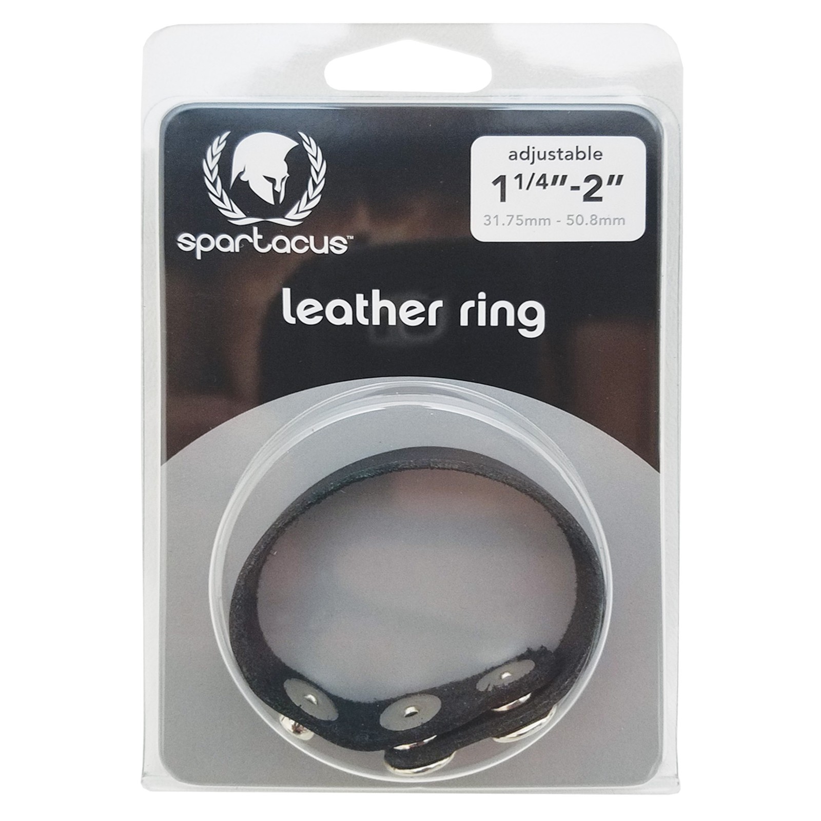 Spartacus Plain Leather C Ring