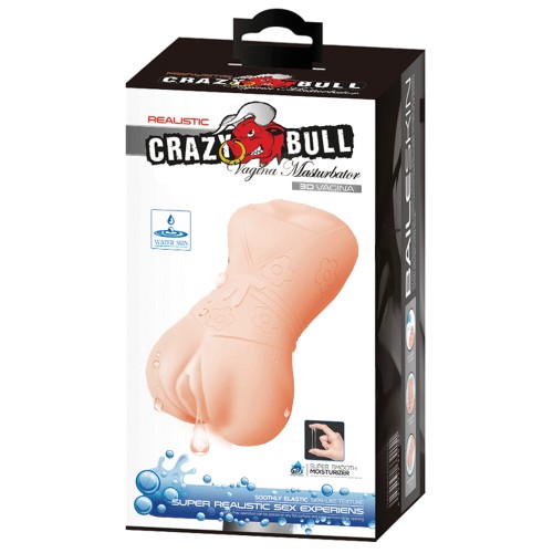 Crazy Bull Realistic Vagina Masturbator Sleeve - Ultimate Pleasure