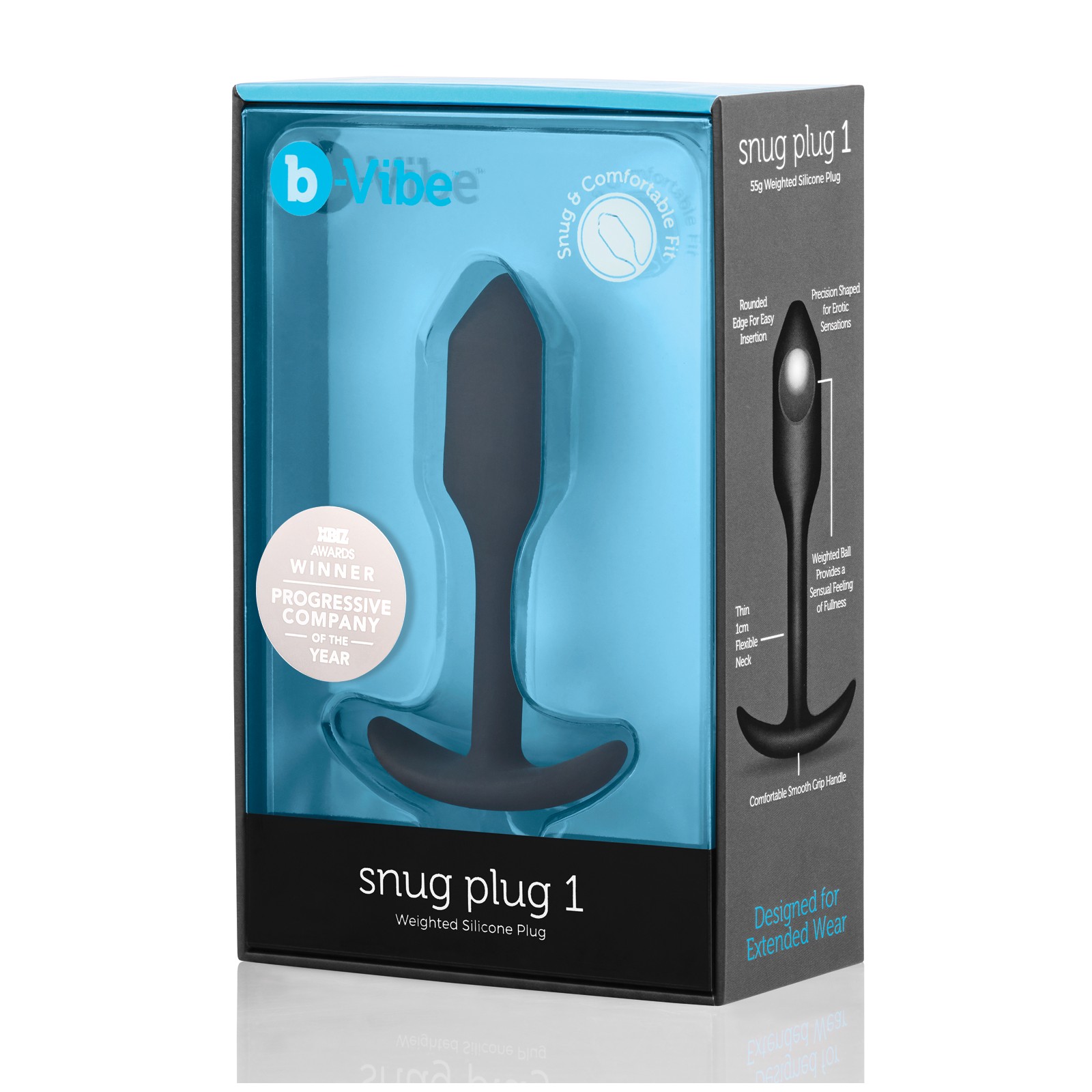 b-Vibe Weighted Snug Plug 1 - Comfort and Fun