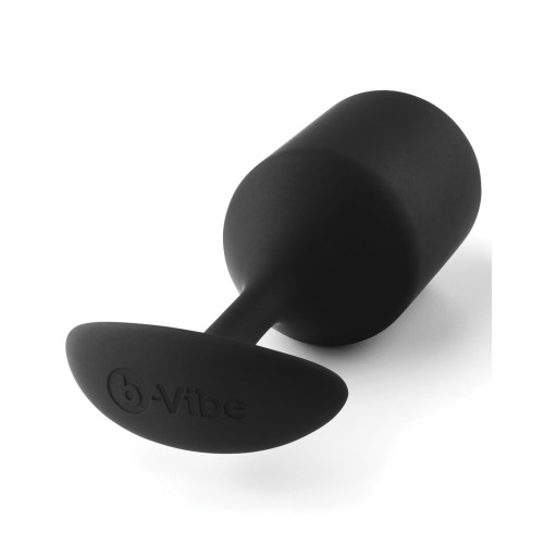 b-Vibe Weighted Snug Plug 4 Black