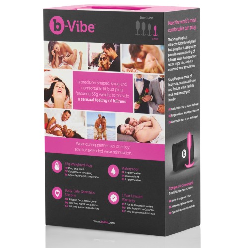 b-Vibe Weighted Snug Plug 1