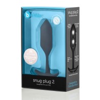 b-Vibe Plug Snug con Peso 2 - Placer Mejorado