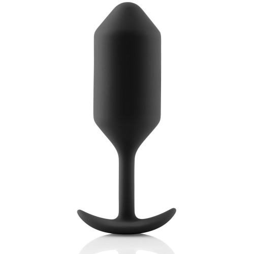 b-Vibe Snug Plug 3 con Peso para Placer Anal