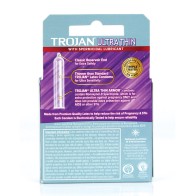 Trojan Ultra Thin Armor Espermicida Caja de 3