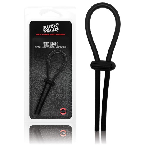 Cockring Rock Solid Lasso - Negro