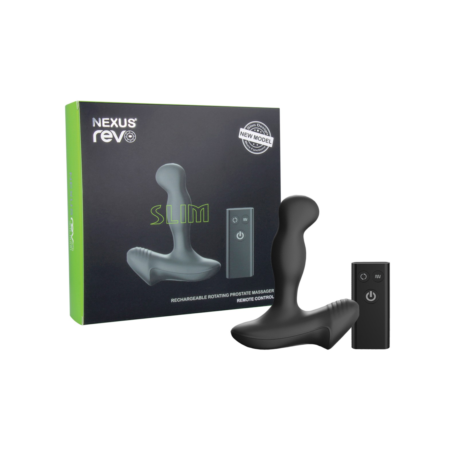 Nexus Revo Slim Rotating Prostate Massager - Ultimate Pleasure