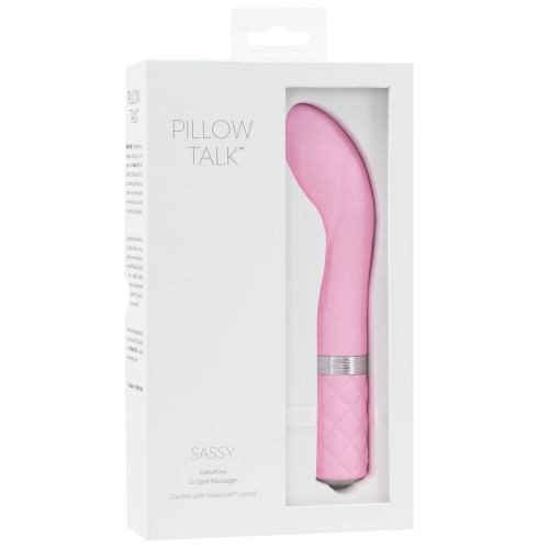 Pillow Talk Sassy G Spot Vibrator Pink