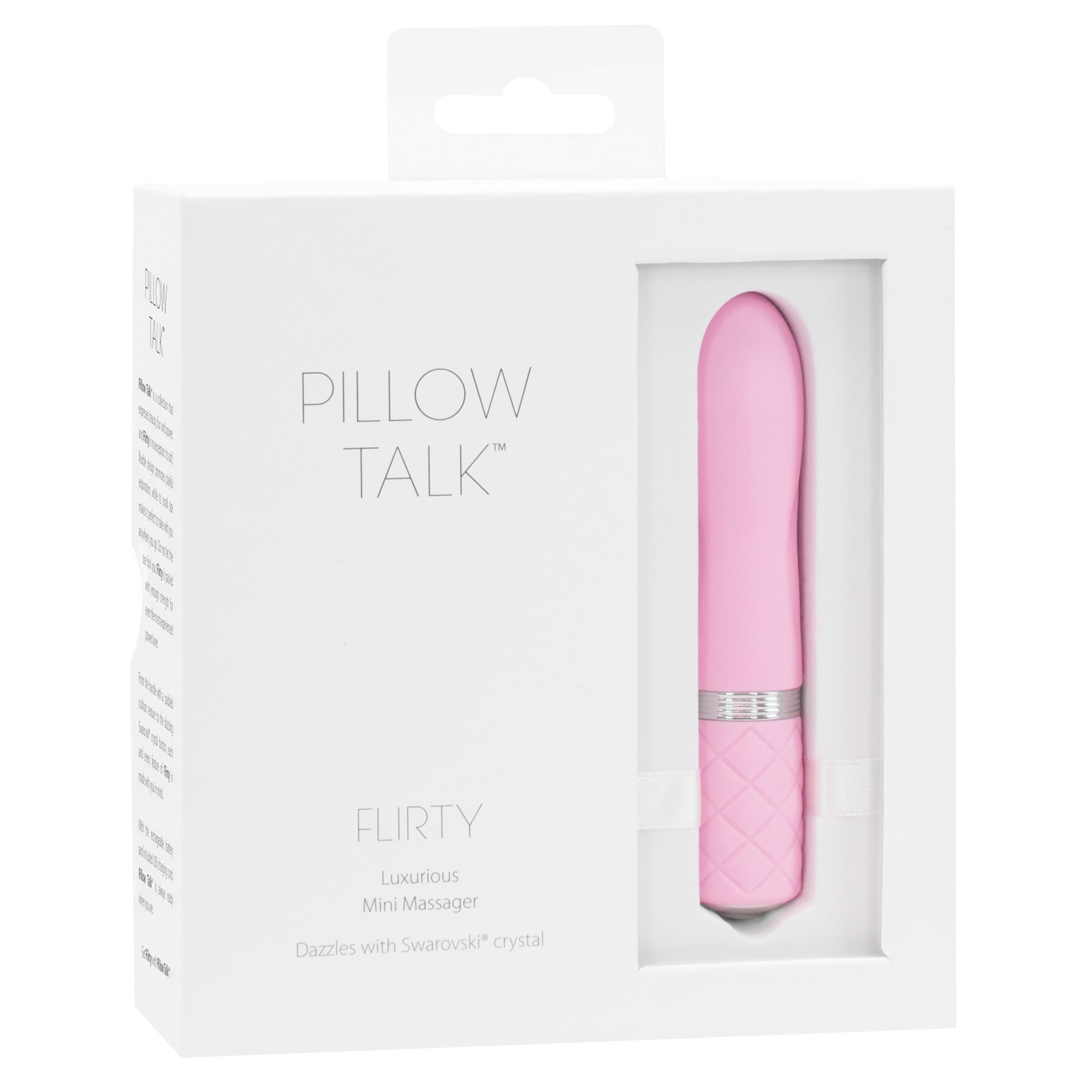 Mini Vibrador Bullet Flirty Pillow Talk Rosa