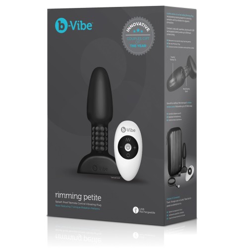 b-Vibe Petite Rimming Plug Black