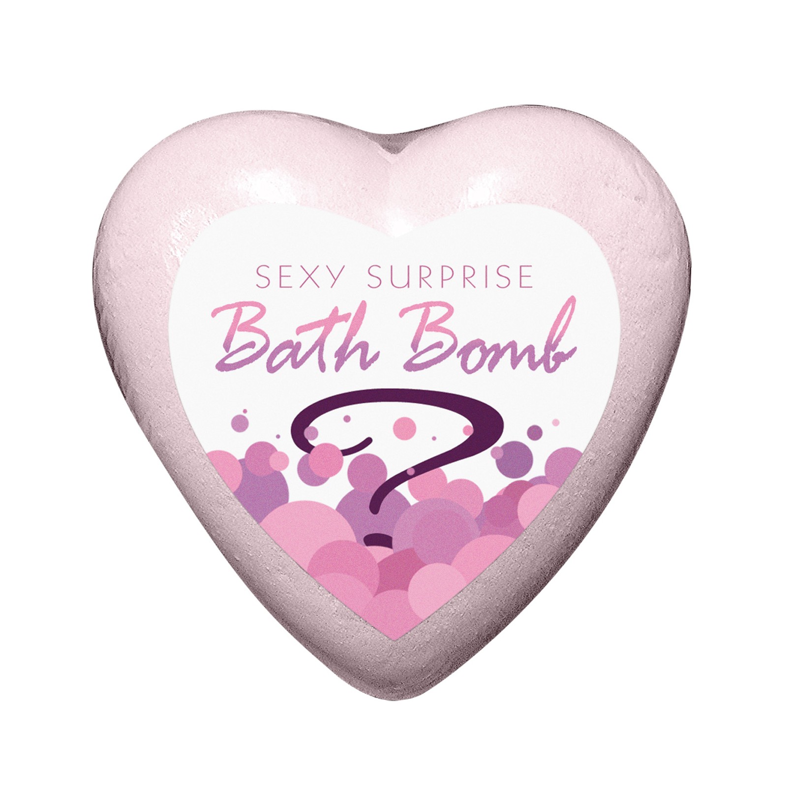 Seductive Heart-Shaped Bath Bomb with Vibrator