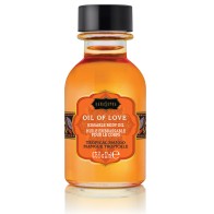 Kama Sutra Oil of Love Tropical Mango .75 oz - Kissable Pleasure