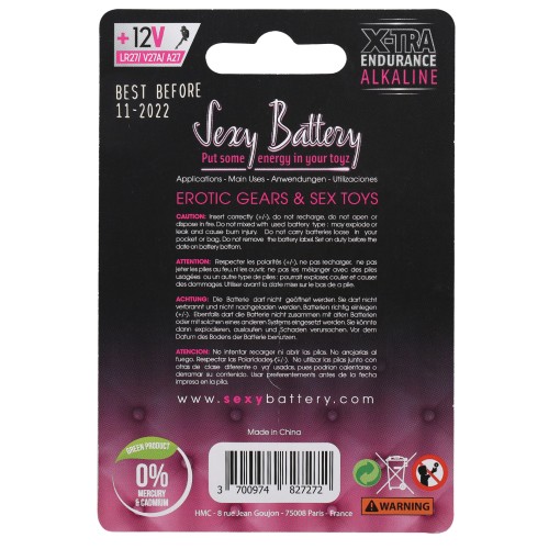 Caja de 10 Baterías Sexy 27A para Juguetes Adultos