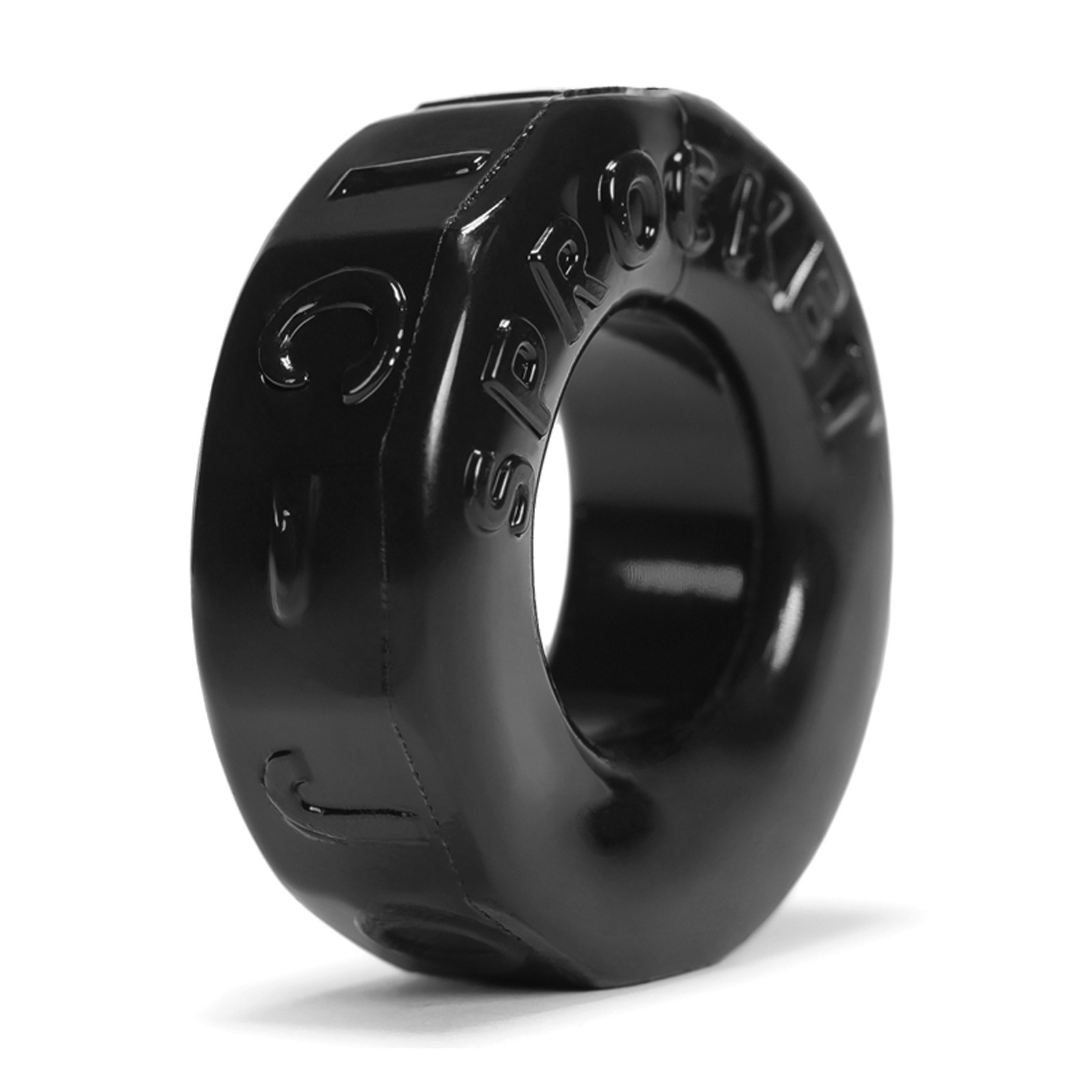 Oxballs Atomic Jock Sprocket Cockring Black - Comfortable Design