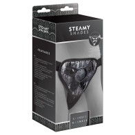 Steamy Shades Classic Harness Black/White