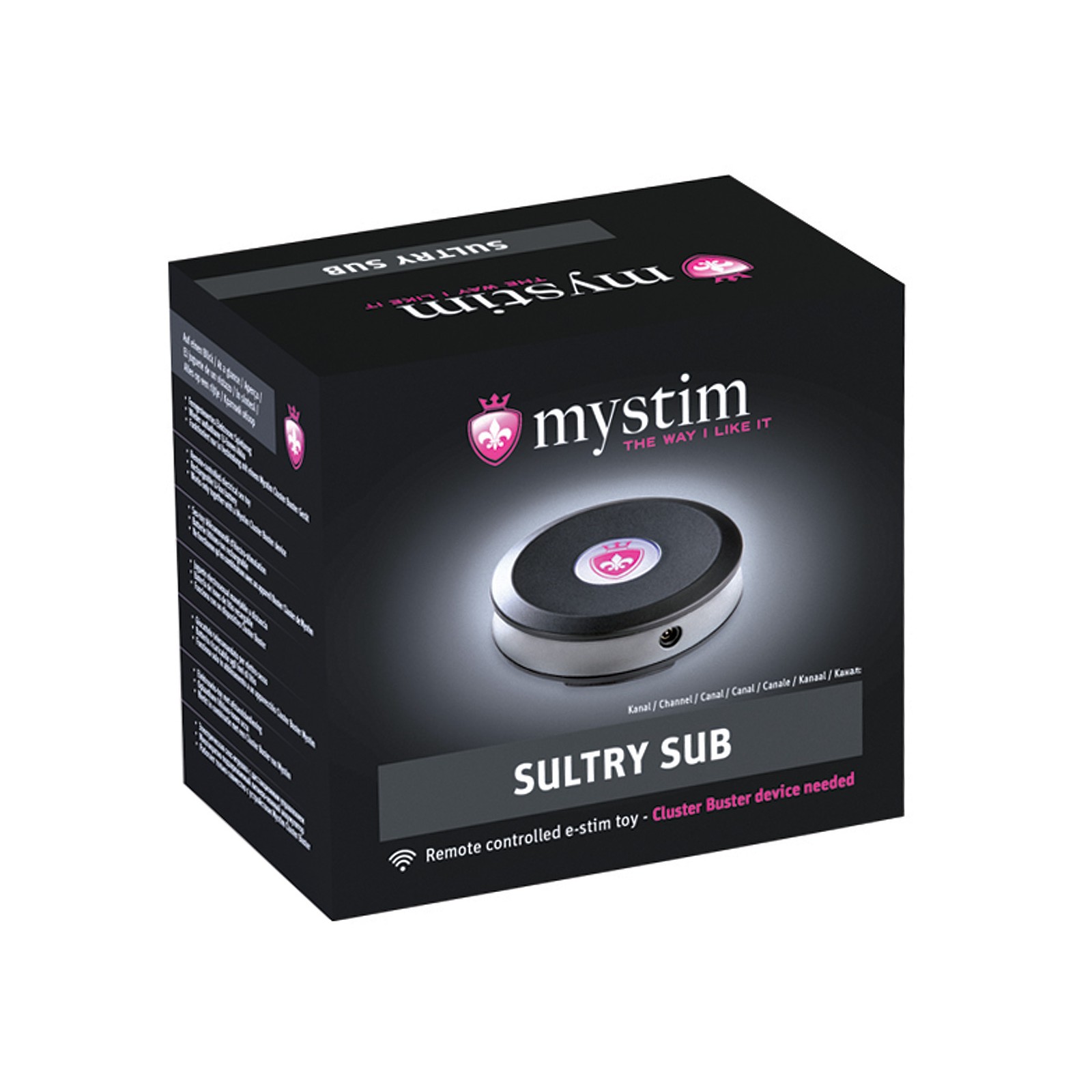 Receptor Subs Sultry para Caja de Potencia Mystim