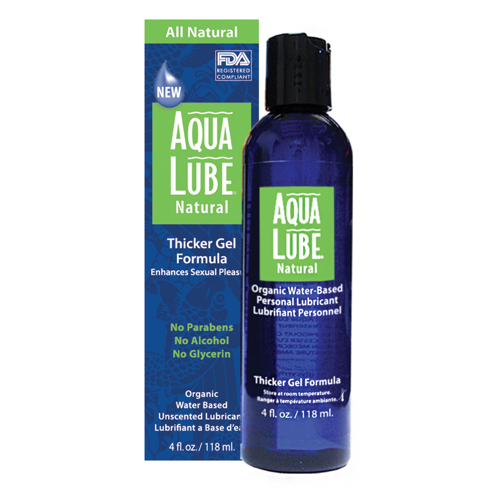 Aqua Lube Natural 4 oz Bottle