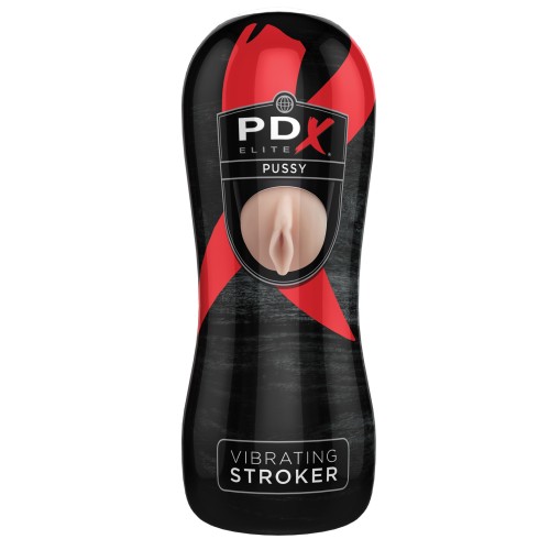 PDX Elite Vibrating Stroker Pussy