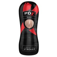 PDX Elite Vibrating Stroker Pussy