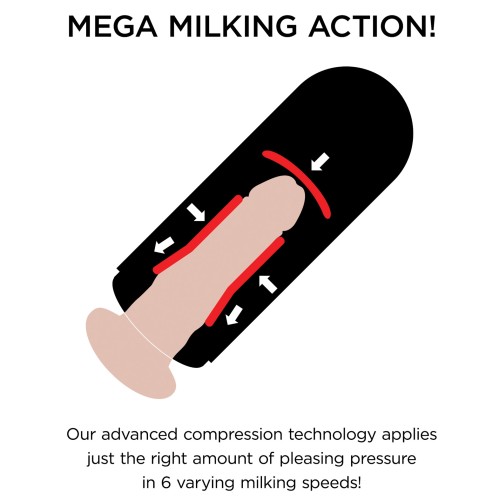 PDX Elite Vibrating Mega Milker Stroker