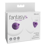 Succionador de Pezones Vibrante Fantasy For Her