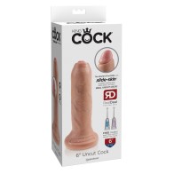 Dildo King Cock 6 Pulgadas Incircunciso Carne