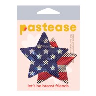 Pastease Premium Glitter Patriotic Star - Festive Fun