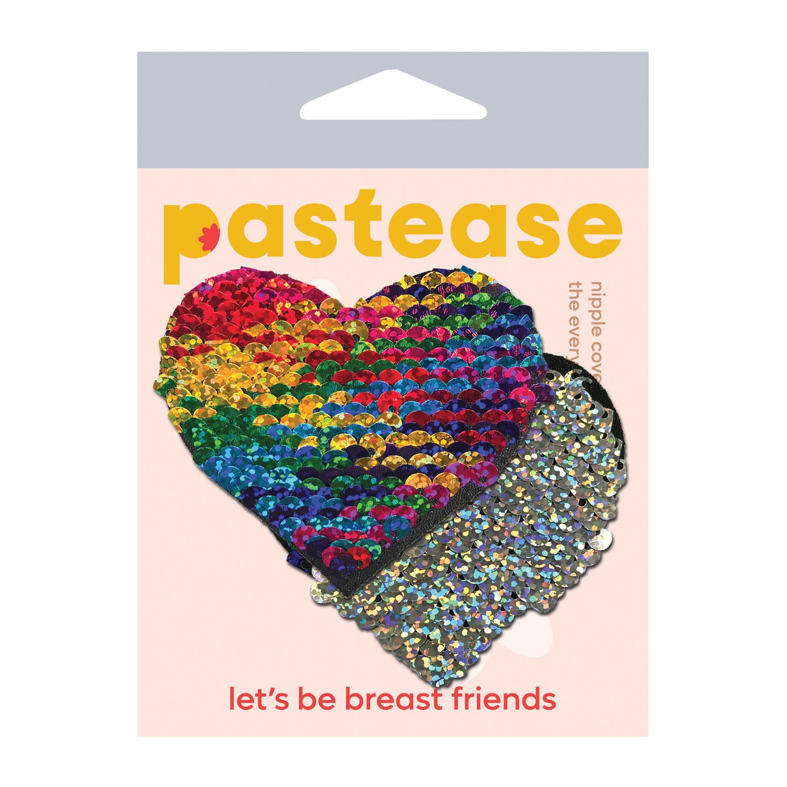 Pastease Color Changing Flip Sequins Heart for Fun Parties