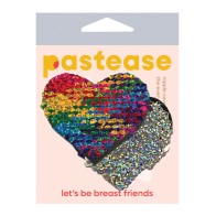 Pastease Color Changing Flip Sequins Heart for Fun Parties