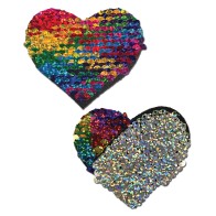 Pastease Color Changing Flip Sequins Heart for Fun Parties