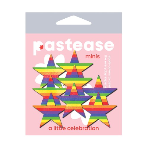 Pastease Premium Mini Rainbow Stars - Fun Body Art