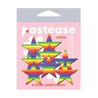 Pastease Premium Mini Rainbow Stars - Fun Body Art