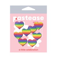 Pastease Premium Mini Rainbow Heart - Fun and Stylish Nipple Pasties