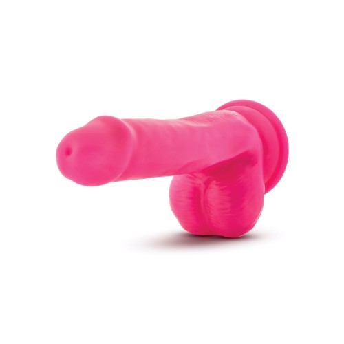 Blush Neo 6" Neon Pink Dual Density Cock